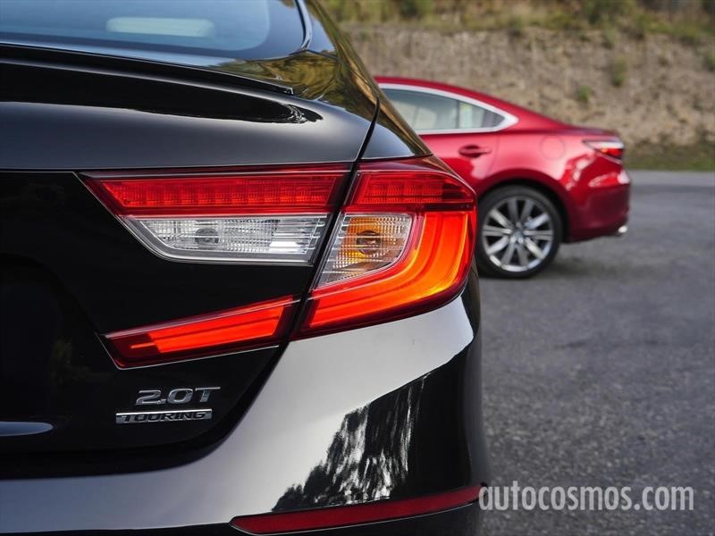 Frente a Frente: Honda Accord 2018 vs Mazda 6 2019