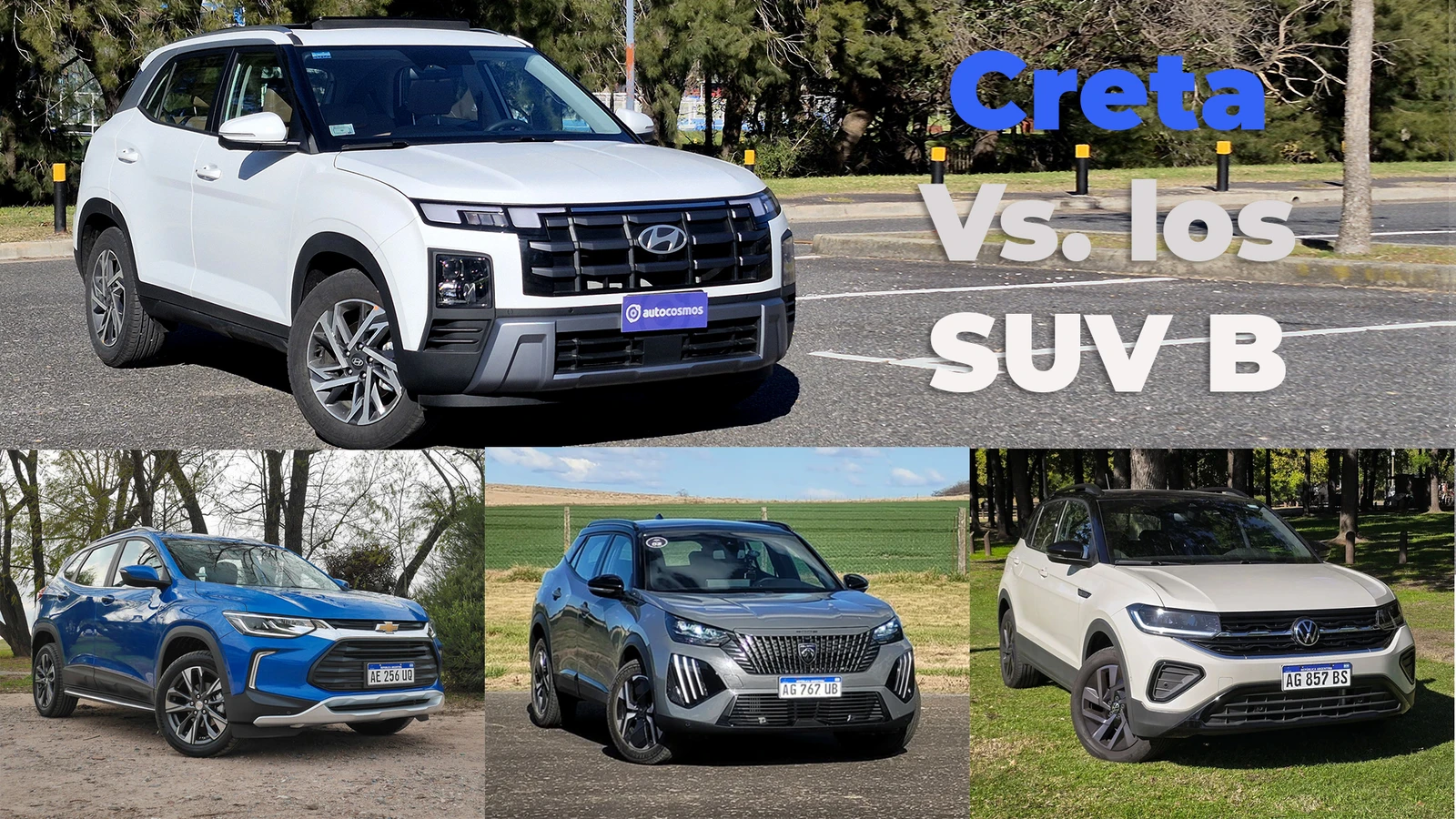 Nuevo Hyundai Creta Vs. los SUV B