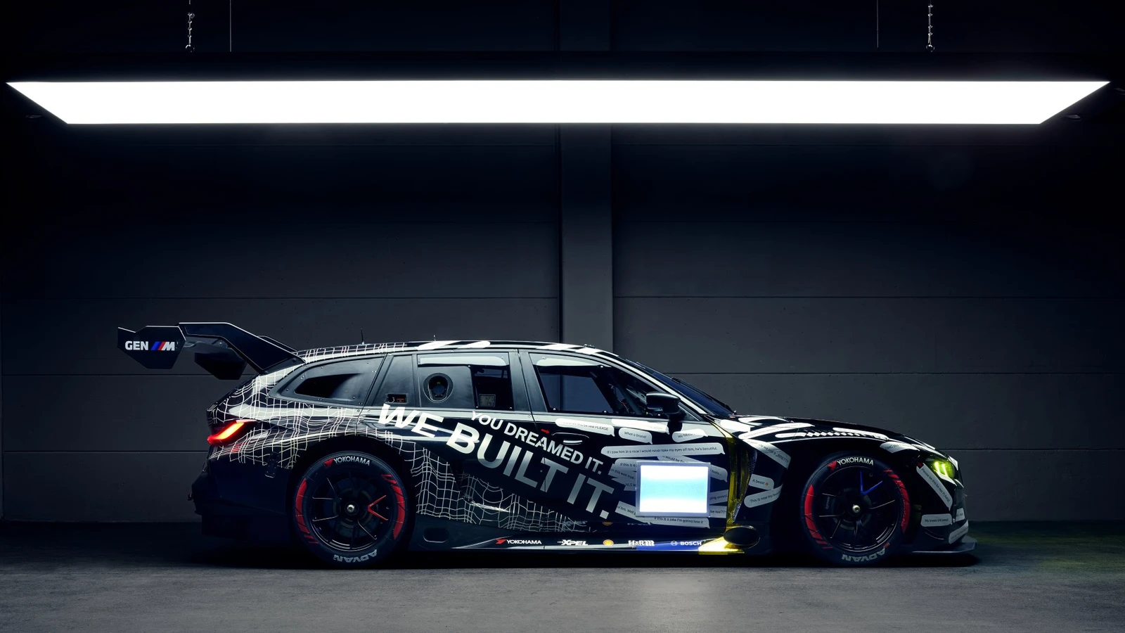 BMW M3 Touring 24H, la broma convertida en auto de carreras