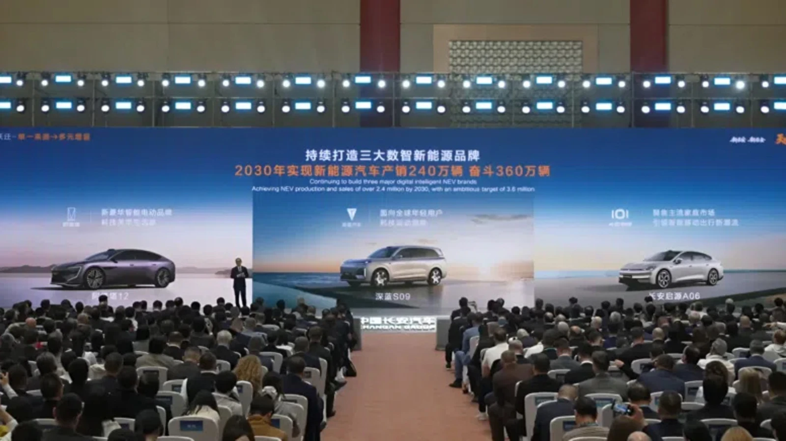 Changan prepara la fusi뿯½n de las operaciones de Deepal y AVATR, sus marcas de lujo