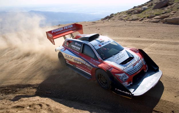 Suzuki SX4 Hill Climb Special gana en el Pikes Peak