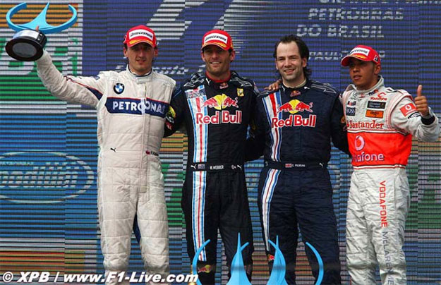 Mark Webber gana en Interlagos y Button es campeón de la F1