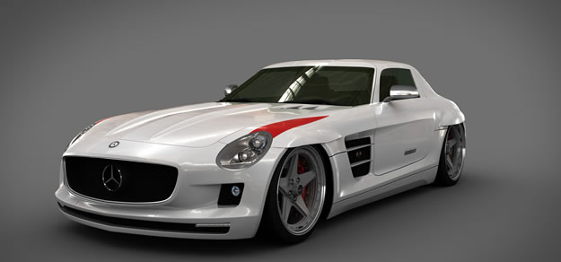 Mercedes Benz SLS Panamericana por Gullwing America