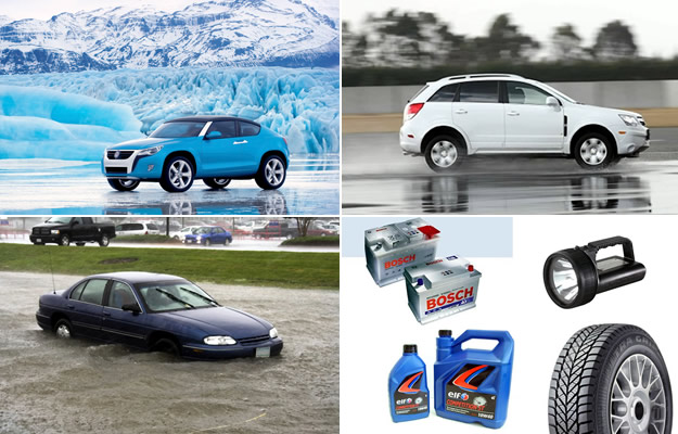 Recomendaciones para conducir en vías mojadas y con hielo