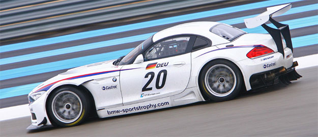 El BMW Z4 para el campeonato FIA GT3 se muestra