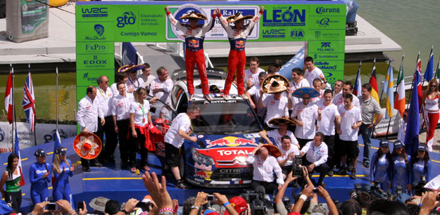El Rally México es dominado por Sebastien Loeb