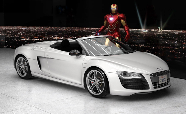 Audi R8 Spyder 2010 llega de la mano de Iron Man ll