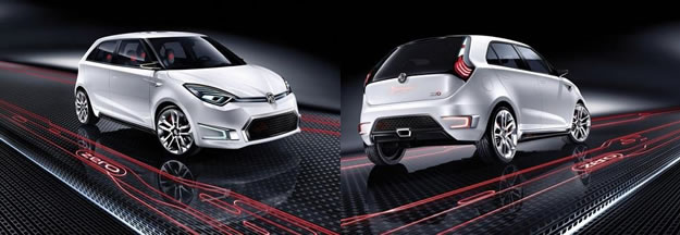 MG Zero Concept debuta en Beijing 2010