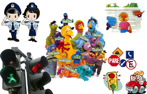 Sesame Workshop preocupada por la seguridad vial mundial