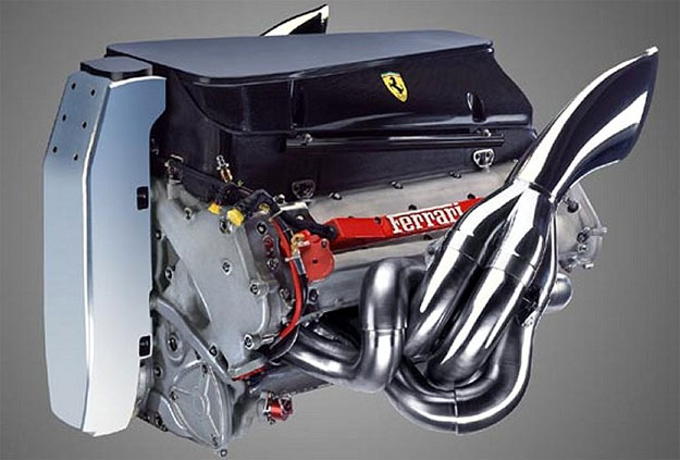 Ferrari pone a la venta el motor V10 del 2002