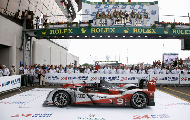 Audi logra un triplete histórico en las 24 Horas de Le Mans