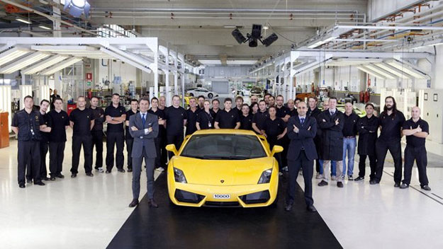 Se fabrica el Lamborghini Gallardo número 10,000