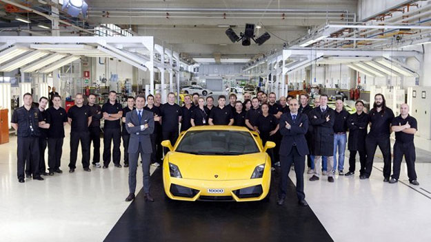 Se fabrica el Lamborghini Gallardo número 10.000