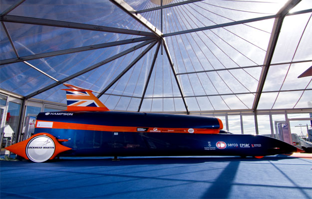 Bloodhound Supersonic Car, por el record de velocidad en tierra