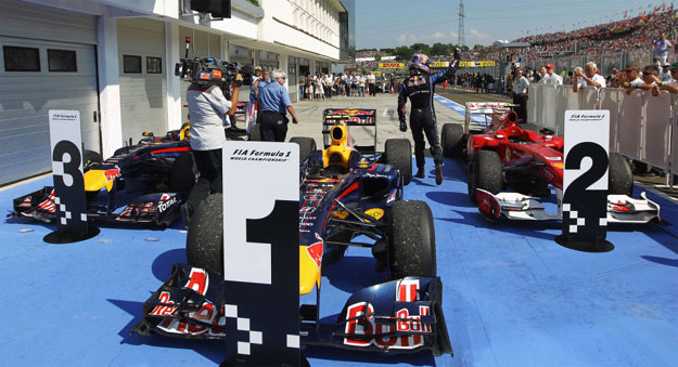 Mark Webber es líder del campeonato F1, luego de Hungría