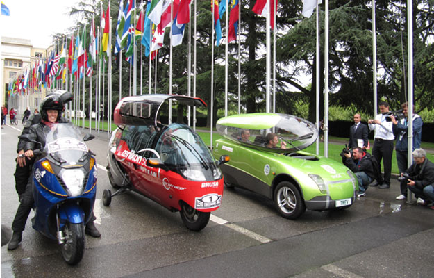 La vuelta al mundo con autos Cero emisiones