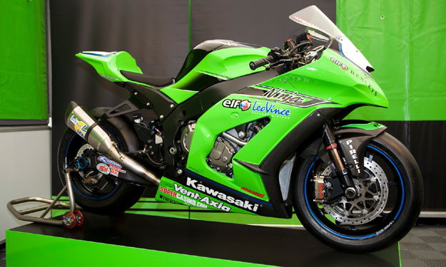 Kawasaki ZX10R, la nueva arma para el Mundial de Super Bikes