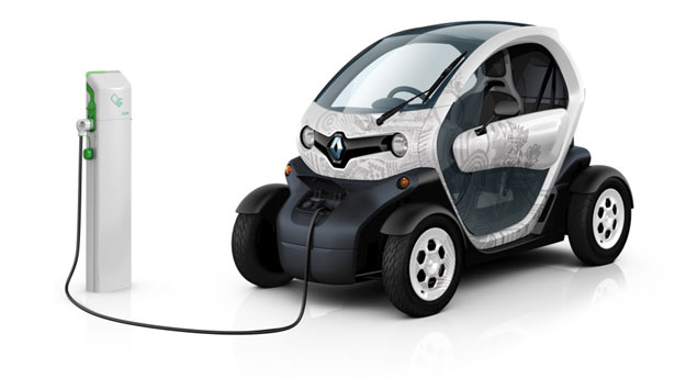 Renault Twizy, un pequeño eléctrico urbano.