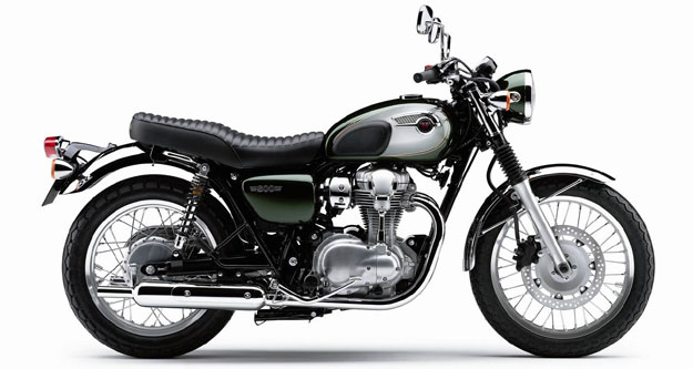 Kawasaki W800 presentada en el Salón de Intermot