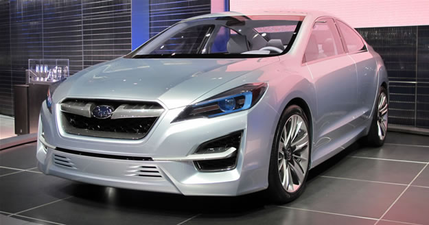 Subaru Impreza Concept en el Salón de los Ángeles