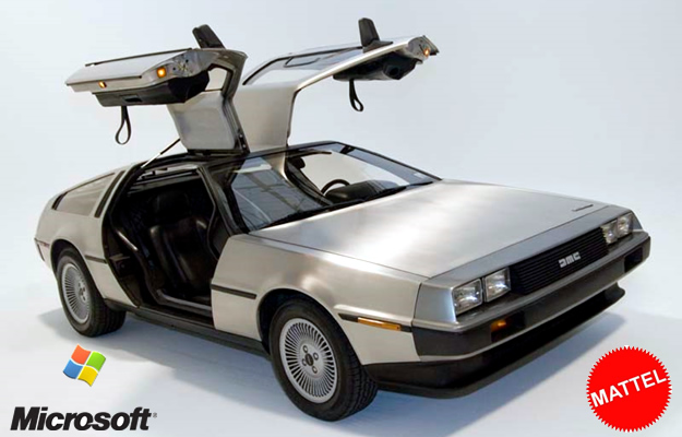 DeLorean presta su nombre a grandes empresas