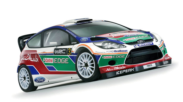 Ford Fiesta RS WRC 2011 con nuevos colores
