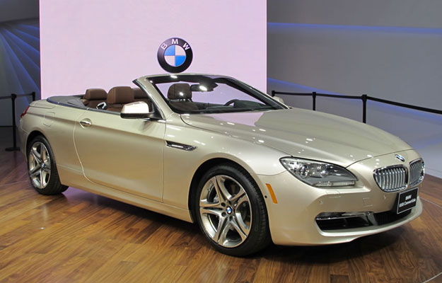 BMW Serie 6 Cabrio en el Salón de Detroit 2011