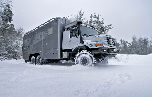 Mercedes Benz Zetros 6x6, un vehículo para expediciones