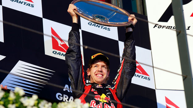 Sebastian Vettel triunfa en Australia