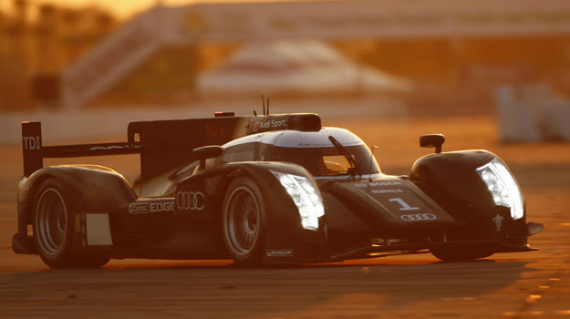 Audi R18 Evolution 2, calienta motores