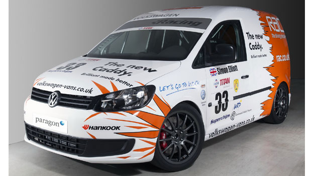 Volkswagen Caddy Racer, listo para competir