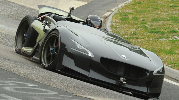 Peugeot EX1 Concept, el eléctrico más veloz de Nürburgring