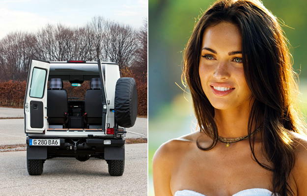 Los autos de Megan Fox