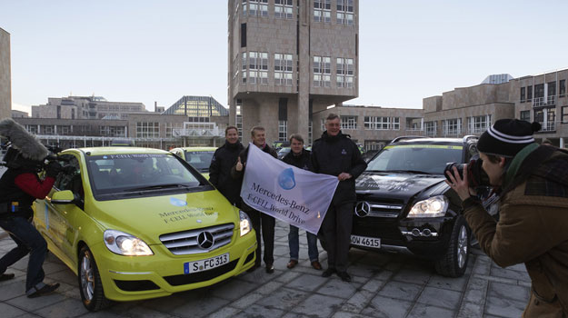 Culmina con éxito el Mercedes-Benz F-Cell World Drive