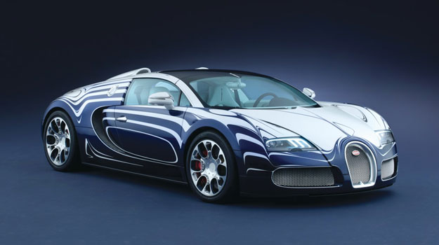 Bugatti Grand Sport L'Or Blanc, porcelana y lujo sobre cuatro ruedas
