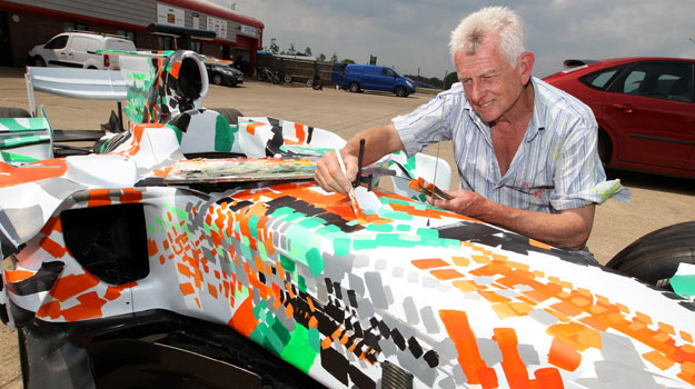 Force India y Dexter Brown hacen de un F1 una obra de arte