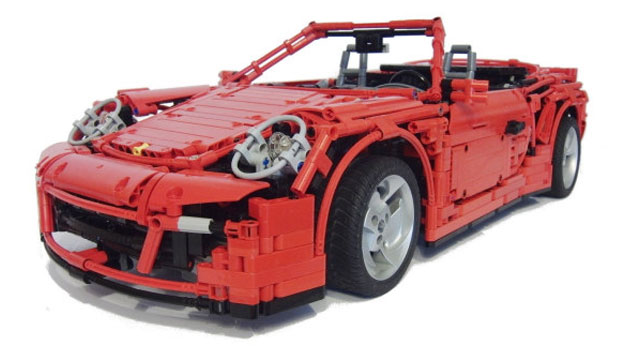 Porsche 911 Cabriolet PDK LEGO, más allá de la imaginación