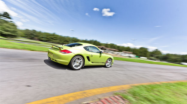 Test de Porsche Cayman R 2012