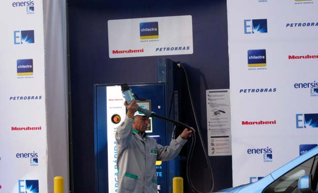 Chile tiene su primera "Electrolinera"