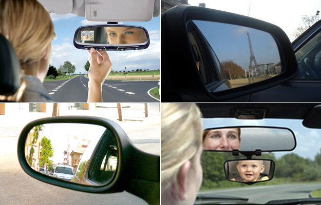 Cómo ajustar apropiadamente los espejos de nuestro auto
