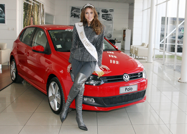 Volkswagen Polo: Auto de la Miss Universo Chile 2011