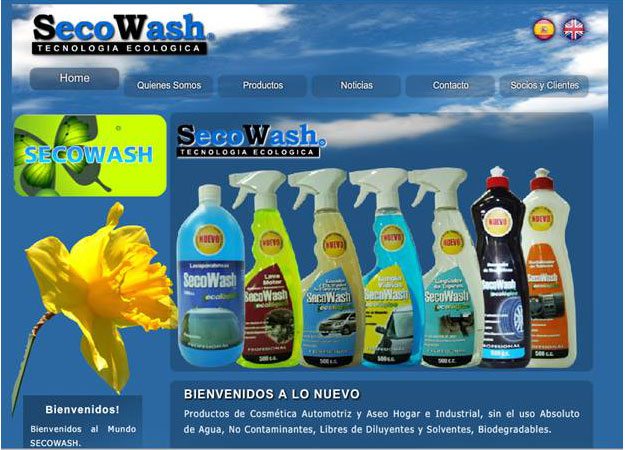 SecoWash: Lavar el auto sin agua