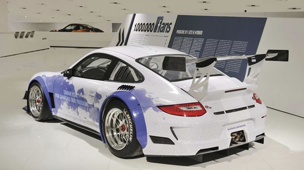 Porsche GT3 R Hybrid edición especial para celebrar el fan 1 millón de Facebook