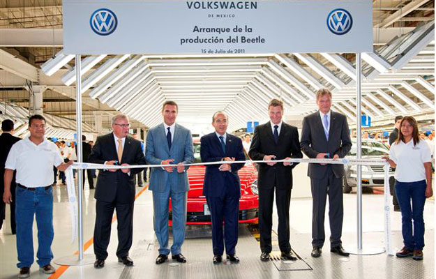 Inicia la producción del nuevo Volkswagen Beetle 2012