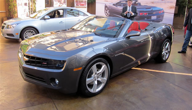 Chevrolet Camaro Convertible 2011 debuta en el Salón de Los Ángeles 2010