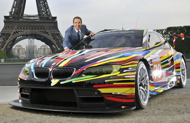 BMW M3 GT2 Art Car fue presentado en París