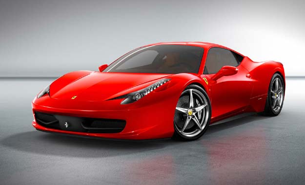 Ferraris 458 Italia a revisión 