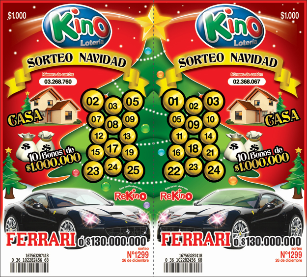 KINO regala un Ferrari para Navidad