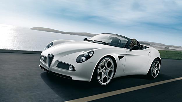 Un Alfa Romeo 8C Spider llegará a la Argentina