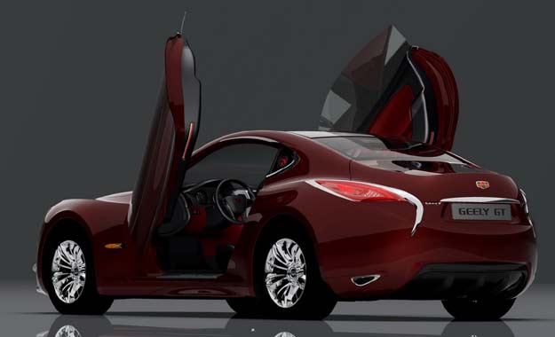  Geely GT Concept: una apuesta a futuro